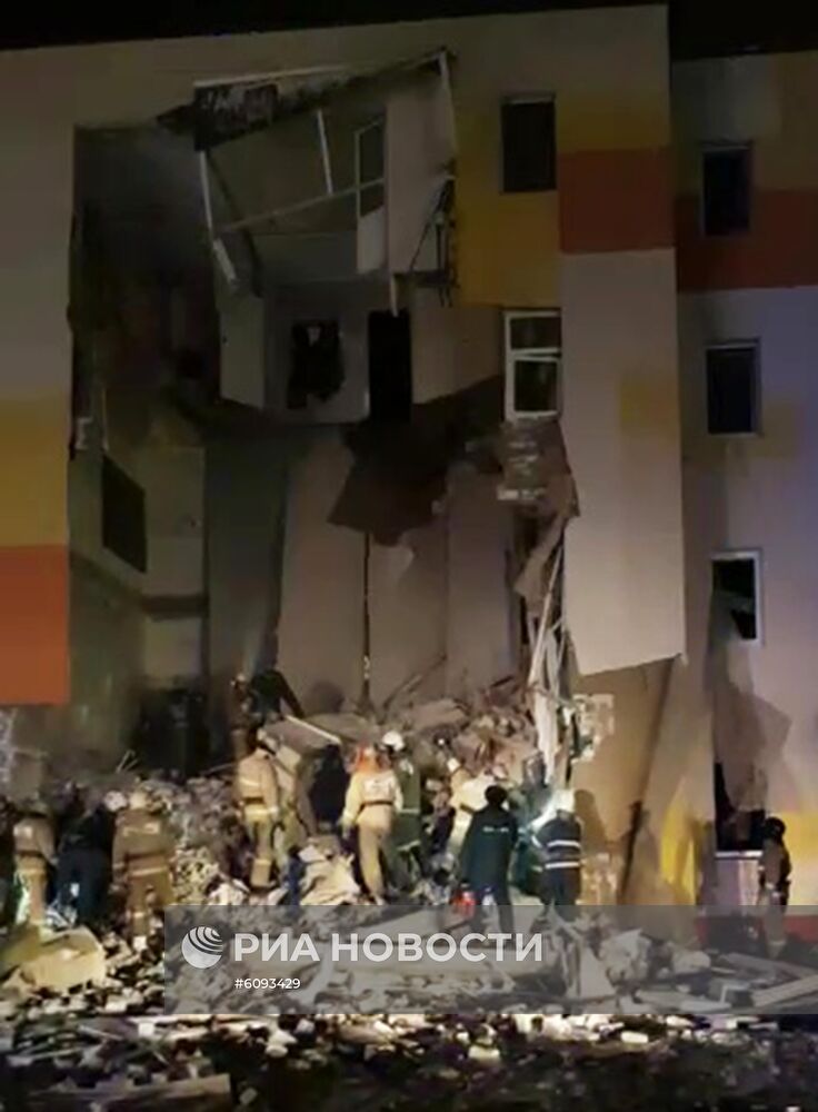 Взрыв газа в жилом доме в Белгородской области