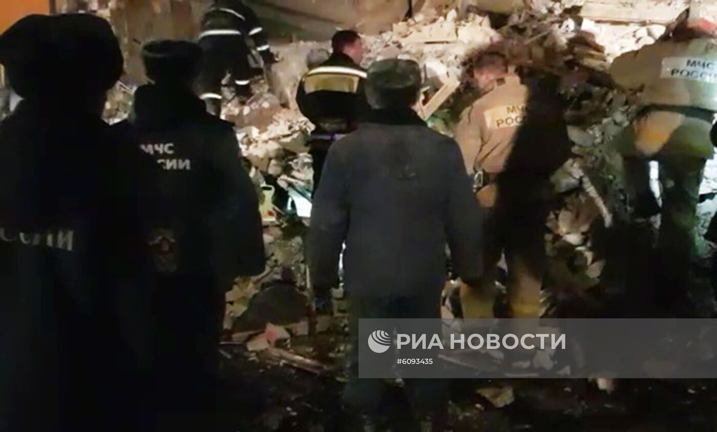 Взрыв газа в жилом доме в Белгородской области