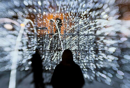 Предновогодний Санкт-Петербург