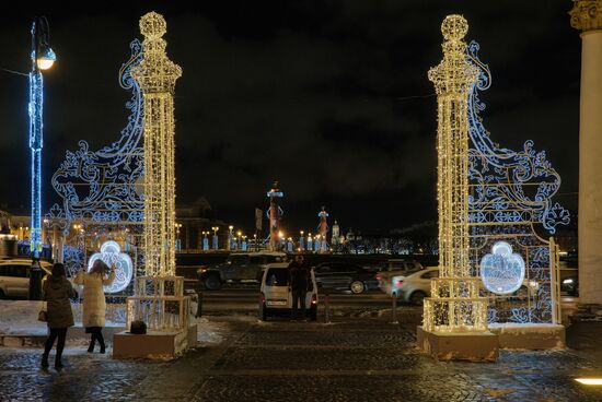 Предновогодний Санкт-Петербург