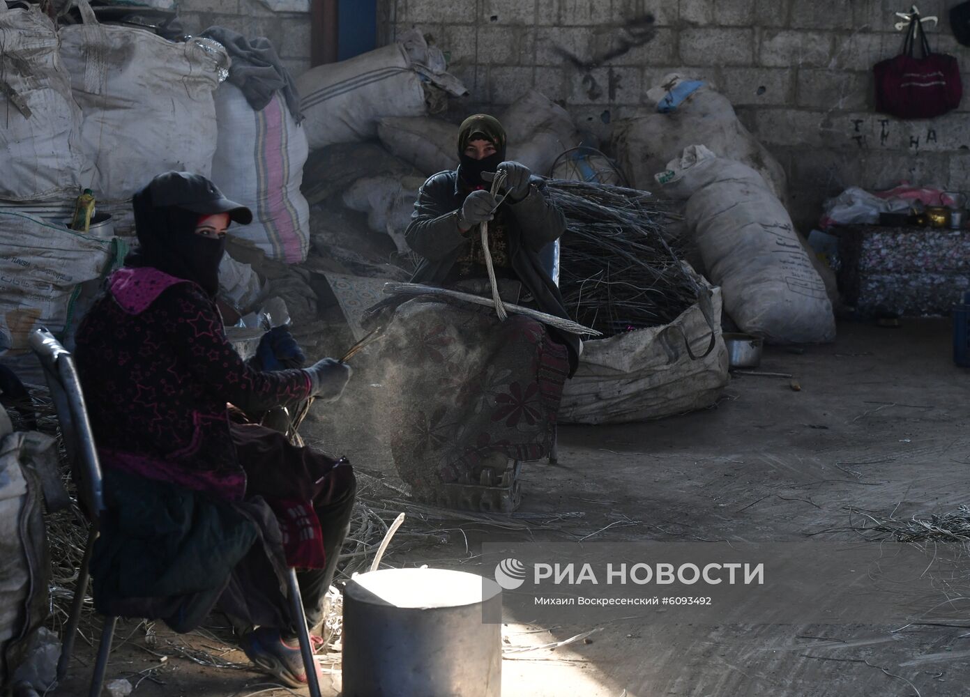 Производство алюминия на частном заводе вблизи Дамаска