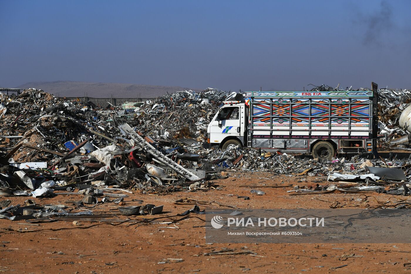 Производство алюминия на частном заводе вблизи Дамаска