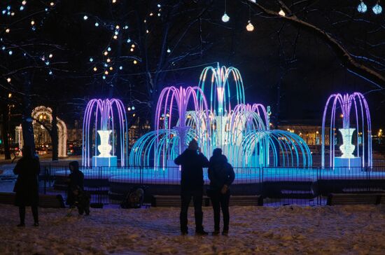 Предновогодний Санкт-Петербург