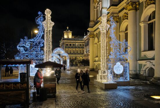 Предновогодний Санкт-Петербург