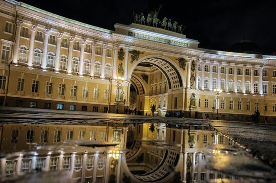 Предновогодний Санкт-Петербург