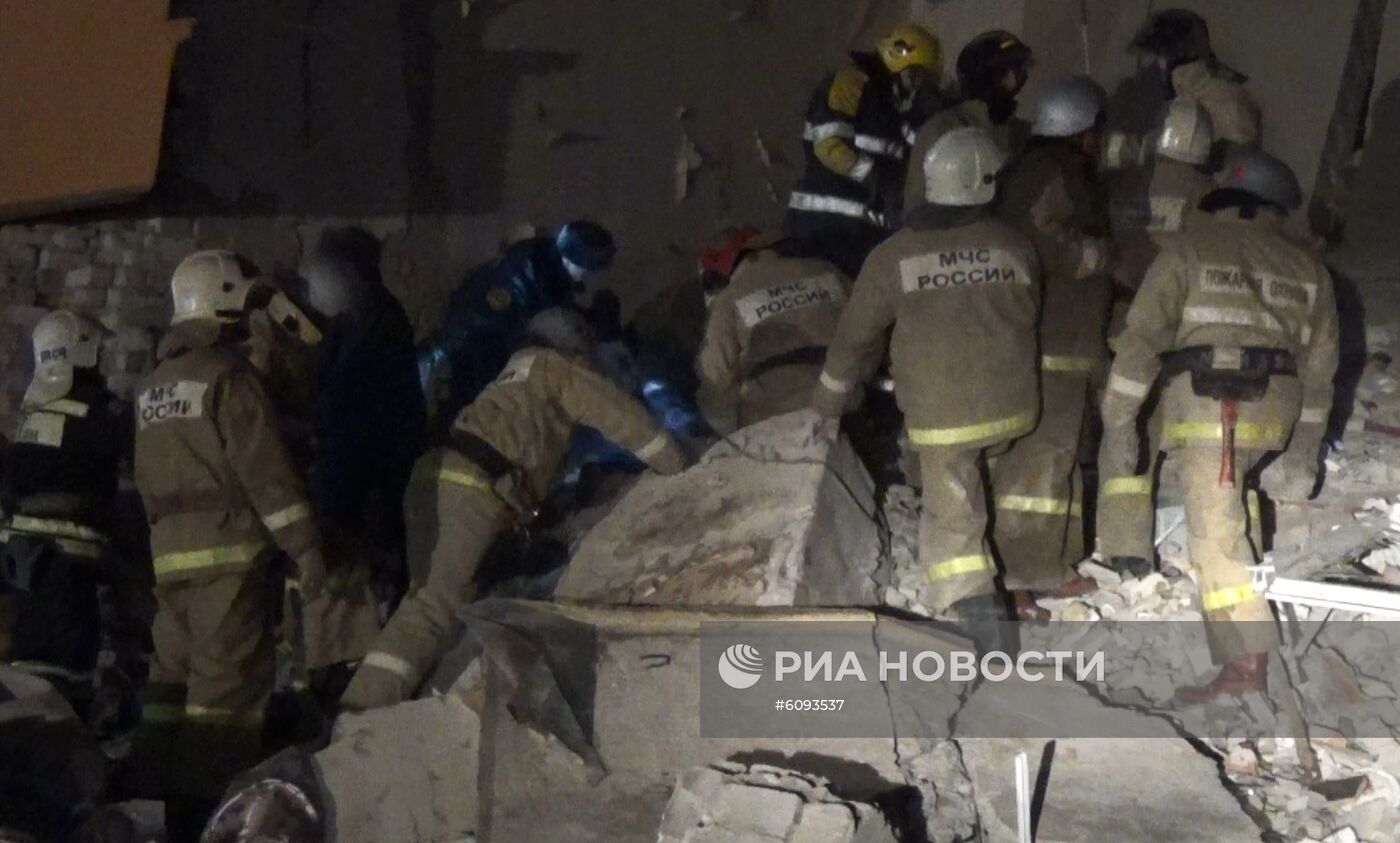 Взрыв газа в жилом доме в Белгородской области