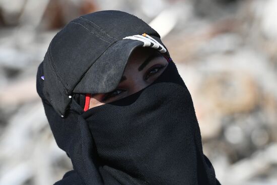 Производство алюминия на частном заводе вблизи Дамаска