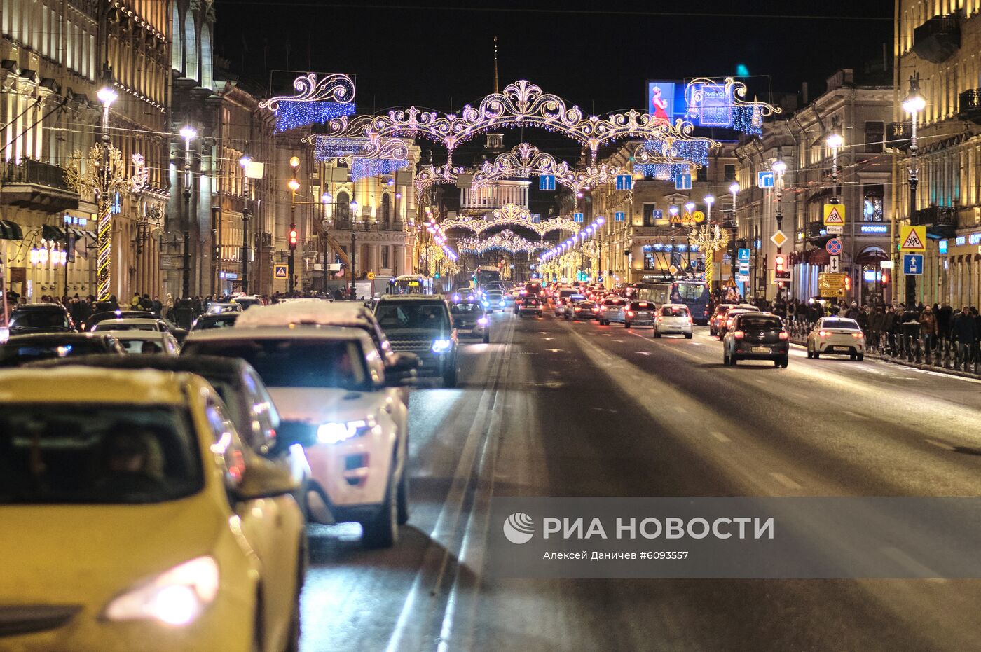 Предновогодний Санкт-Петербург