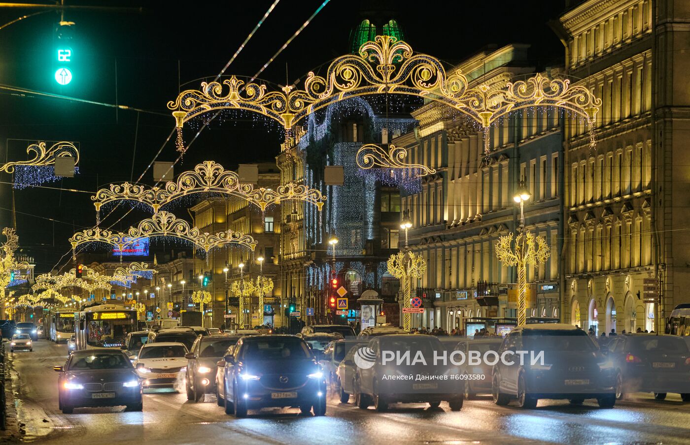 Предновогодний Санкт-Петербург