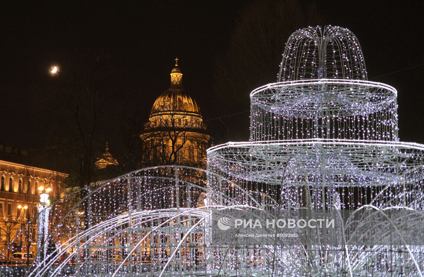 Предновогодний Санкт-Петербург