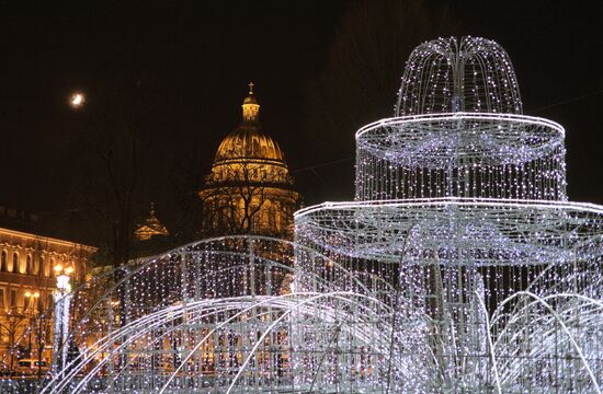 Предновогодний Санкт-Петербург