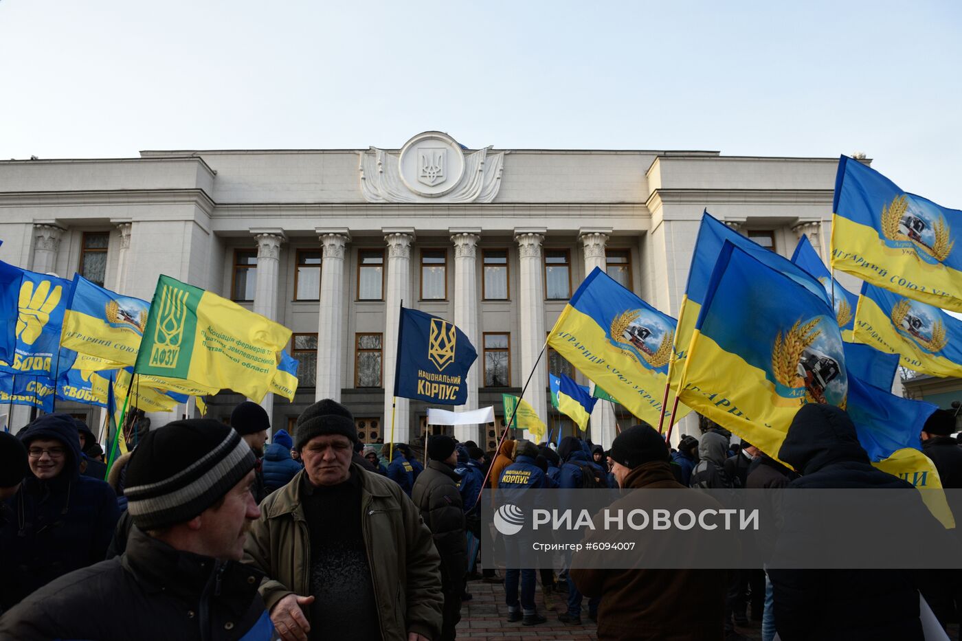 Акция в Киеве против земельной реформы