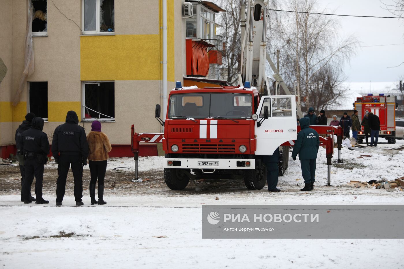 Разбор завалов на месте взрыва газа в Белгородской области | РИА Новости  Медиабанк