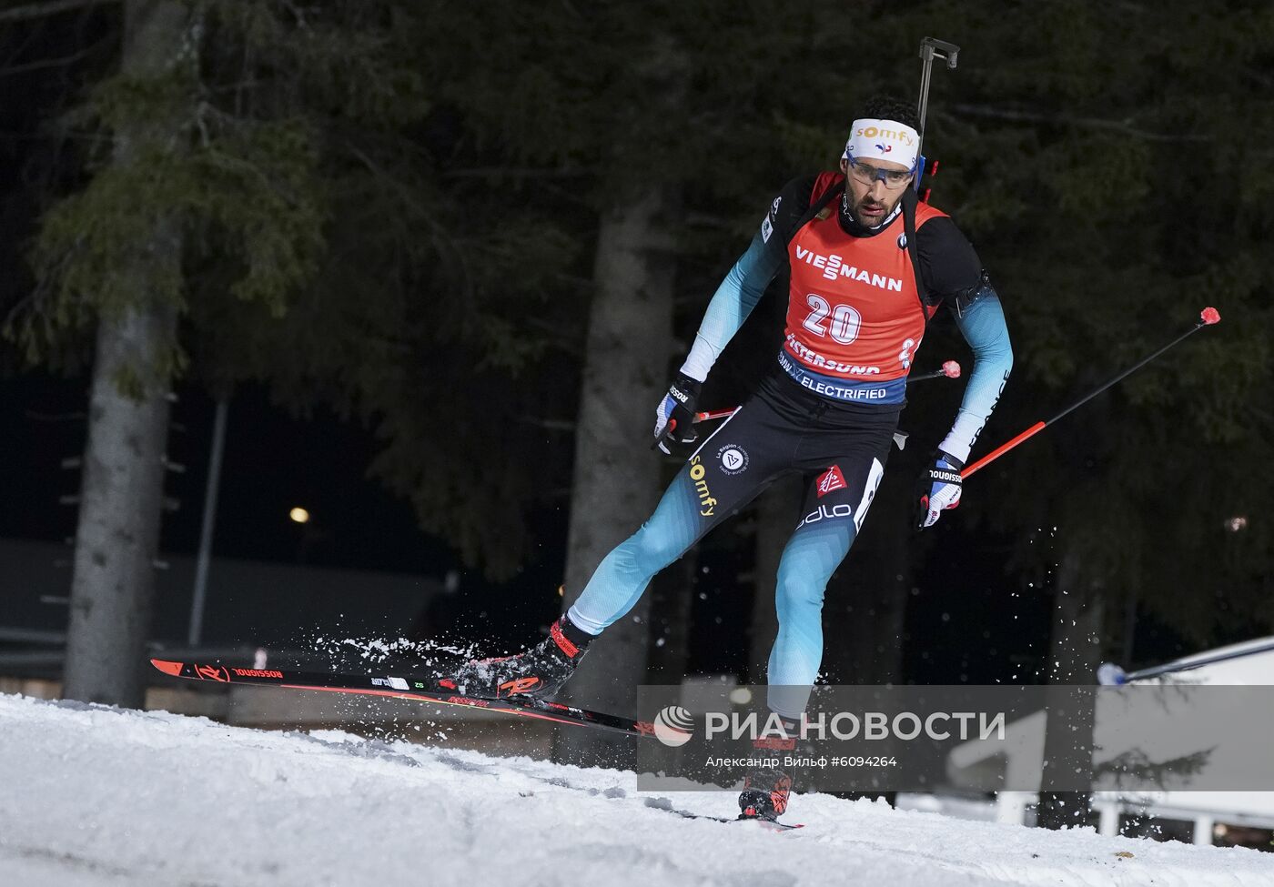 Биатлон. I этап Кубка мира. Мужчины. Индивидуальная гонка