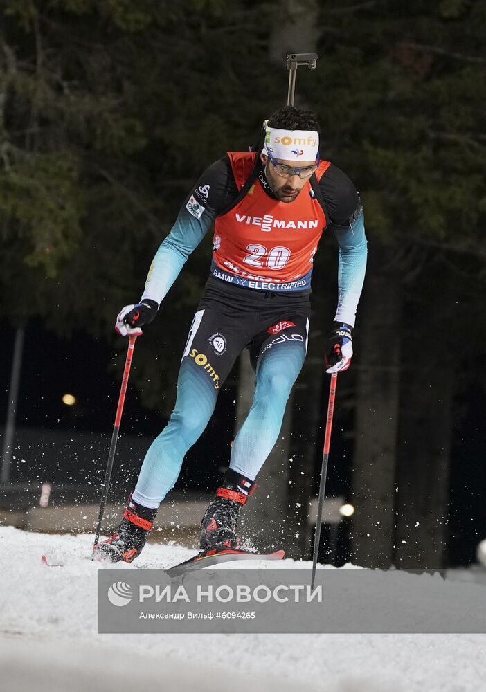 Биатлон. I этап Кубка мира. Мужчины. Индивидуальная гонка