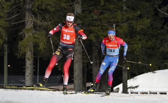 Биатлон. I этап Кубка мира. Мужчины. Индивидуальная гонка