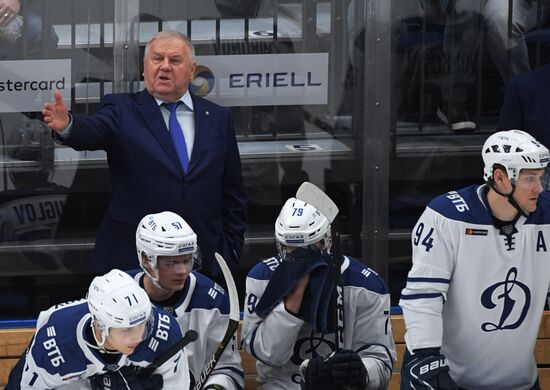 Хоккей. КХЛ. Матч ЦСКА — "Динамо" (Москва)"