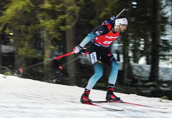 Биатлон. I этап Кубка мира. Мужчины. Индивидуальная гонка