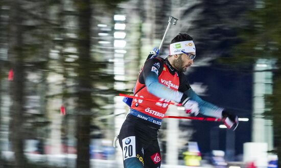 Биатлон. I этап Кубка мира. Мужчины. Индивидуальная гонка