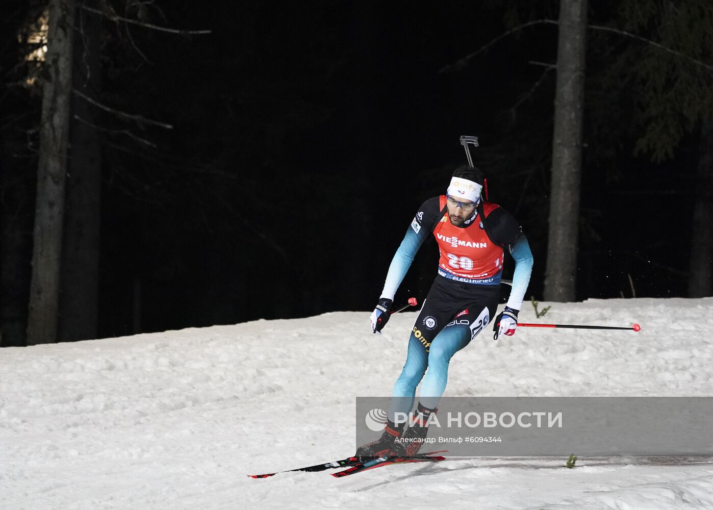 Биатлон. I этап Кубка мира. Мужчины. Индивидуальная гонка