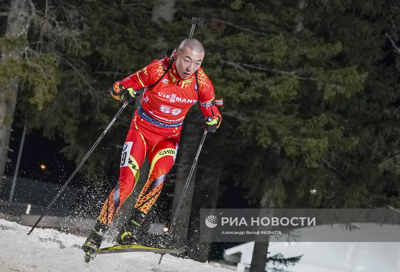 Биатлон. I этап Кубка мира. Мужчины. Индивидуальная гонка