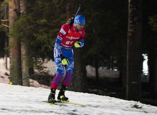 Биатлон. I этап Кубка мира. Мужчины. Индивидуальная гонка