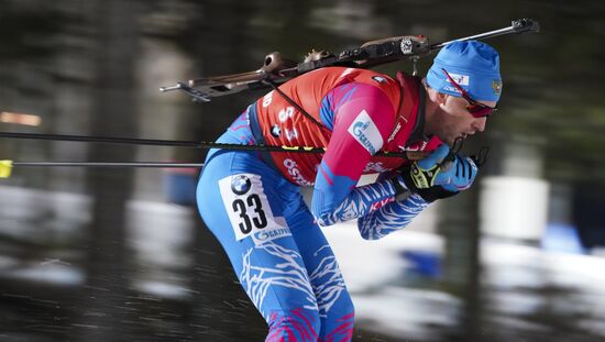 Биатлон. I этап Кубка мира. Мужчины. Индивидуальная гонка