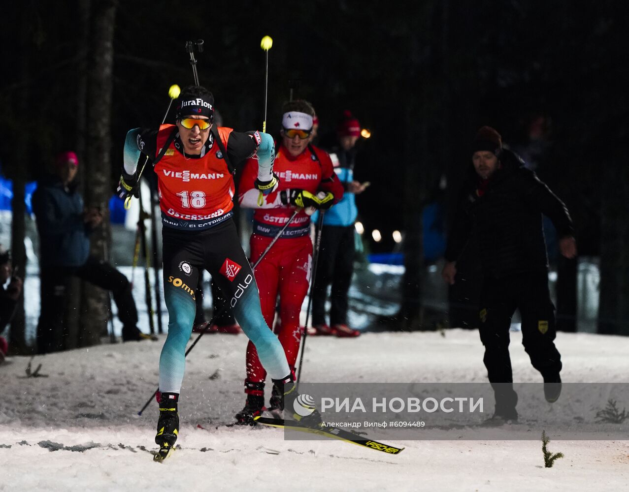 Биатлон. I этап Кубка мира. Мужчины. Индивидуальная гонка