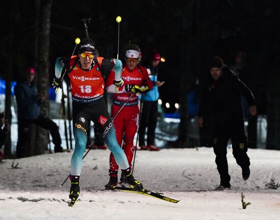 Биатлон. I этап Кубка мира. Мужчины. Индивидуальная гонка