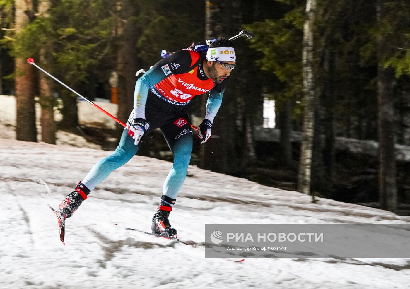 Биатлон. I этап Кубка мира. Мужчины. Индивидуальная гонка