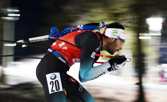 Биатлон. I этап Кубка мира. Мужчины. Индивидуальная гонка