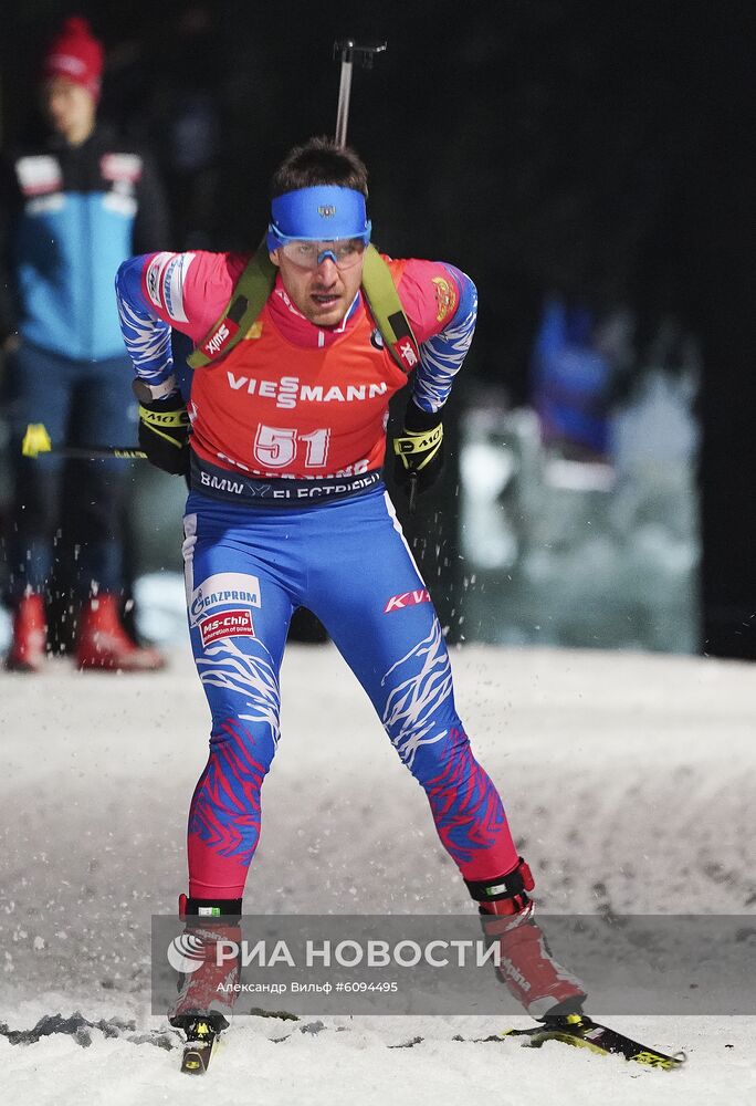 Биатлон. I этап Кубка мира. Мужчины. Индивидуальная гонка