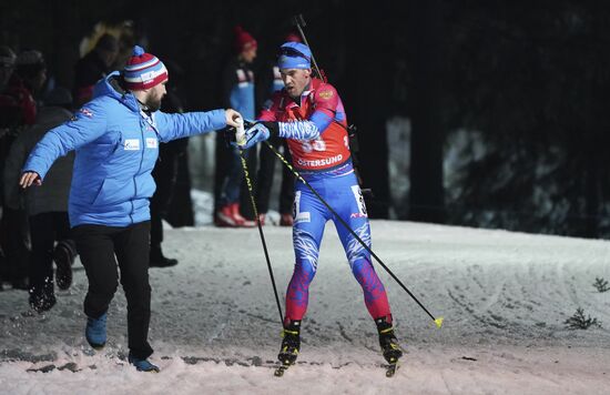 Биатлон. I этап Кубка мира. Мужчины. Индивидуальная гонка