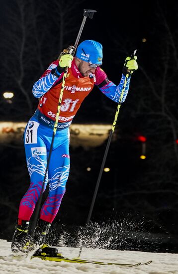 Биатлон. I этап Кубка мира. Мужчины. Индивидуальная гонка