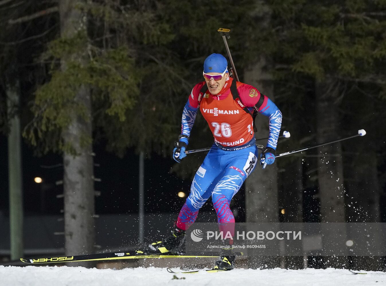 Биатлон. I этап Кубка мира. Мужчины. Индивидуальная гонка