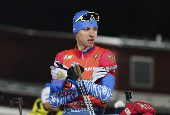 Биатлон. I этап Кубка мира. Мужчины. Индивидуальная гонка