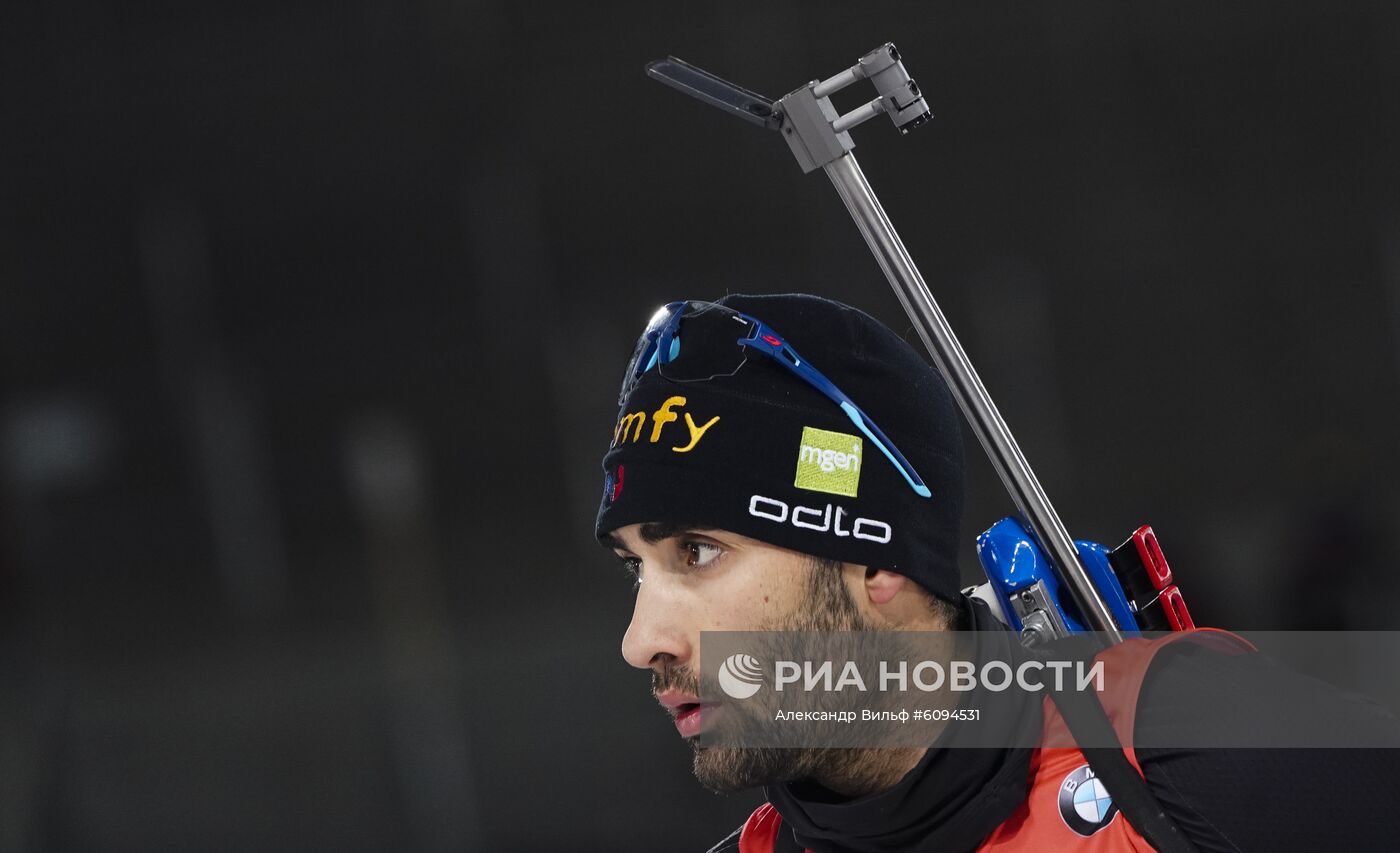 Биатлон. I этап Кубка мира. Мужчины. Индивидуальная гонка