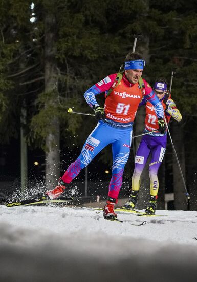 Биатлон. I этап Кубка мира. Мужчины. Индивидуальная гонка