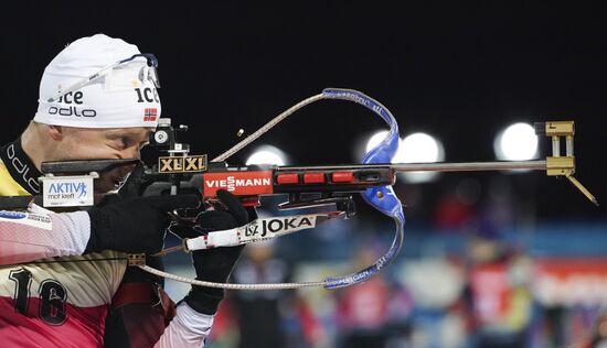 Биатлон. I этап Кубка мира. Мужчины. Индивидуальная гонка