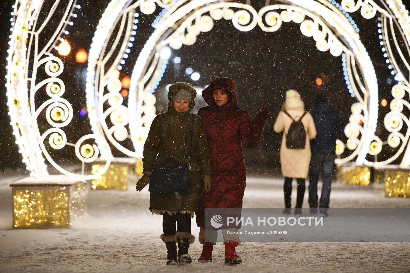 Снег в Москве