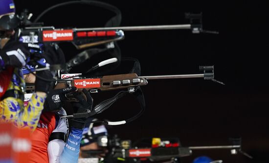 Биатлон. I этап Кубка мира. Мужчины. Индивидуальная гонка