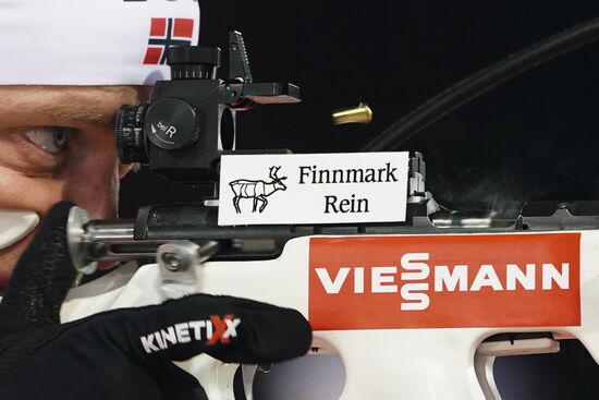 Биатлон. I этап Кубка мира. Мужчины. Индивидуальная гонка