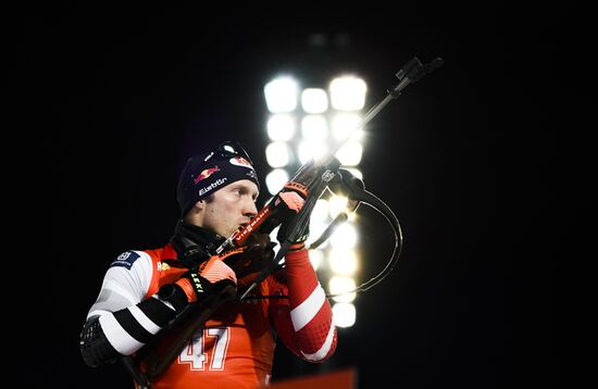 Биатлон. I этап Кубка мира. Мужчины. Индивидуальная гонка