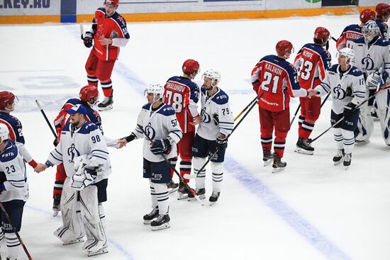 Хоккей. КХЛ. Матч ЦСКА — "Динамо" (Москва)"