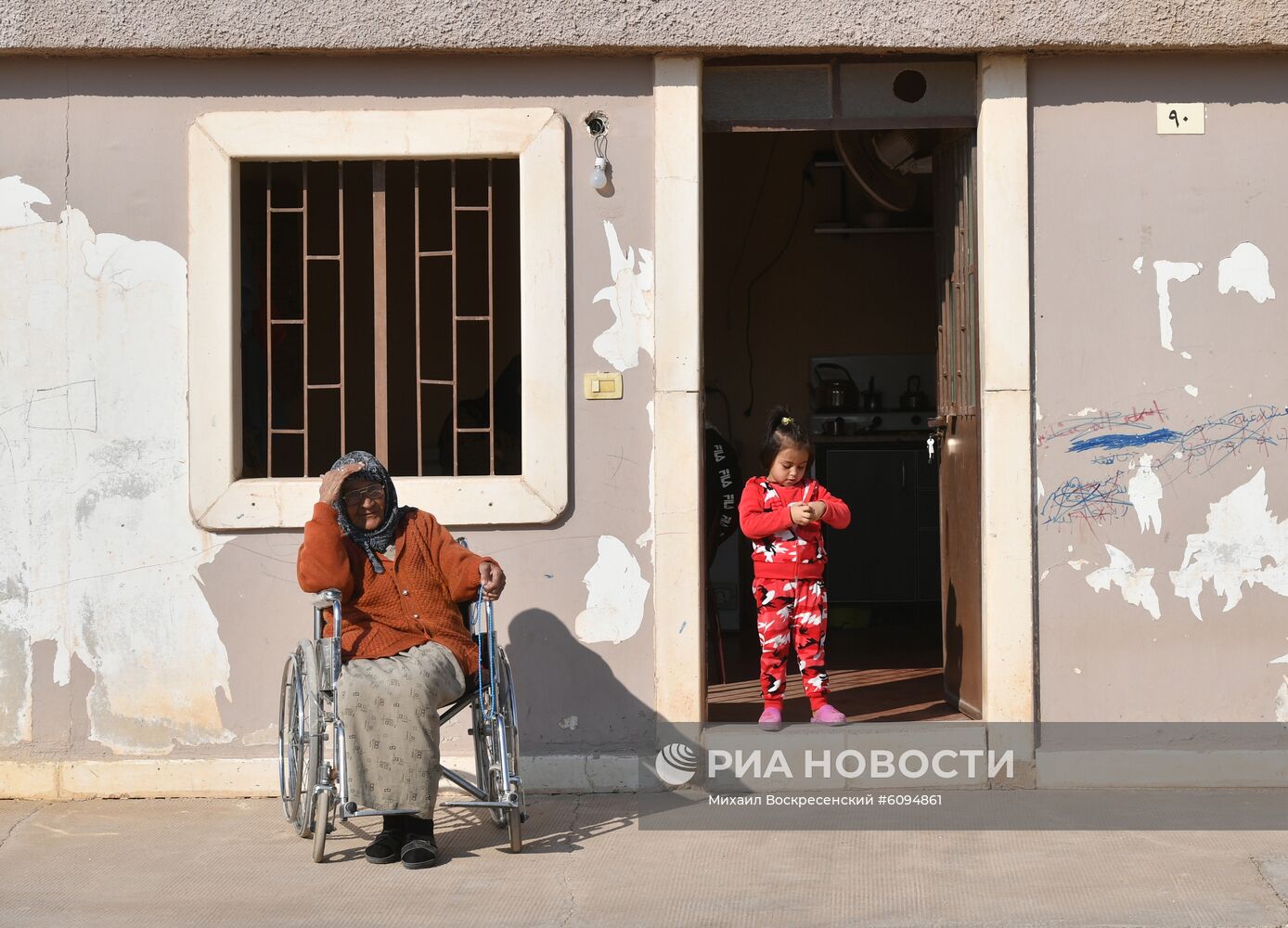 Лагерь беженцев Хирджилла вблизи Дамаска