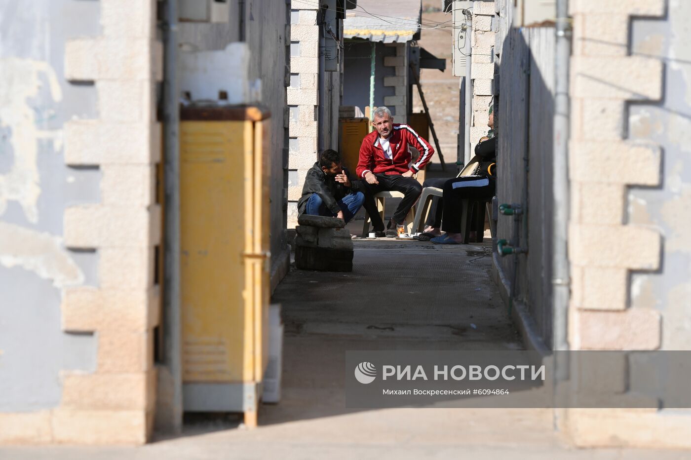 Лагерь беженцев Хирджилла вблизи Дамаска