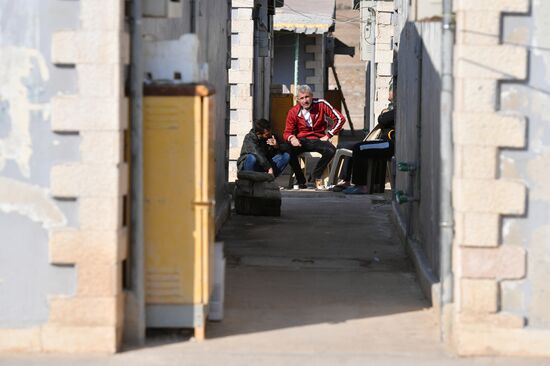 Лагерь беженцев Хирджилла вблизи Дамаска