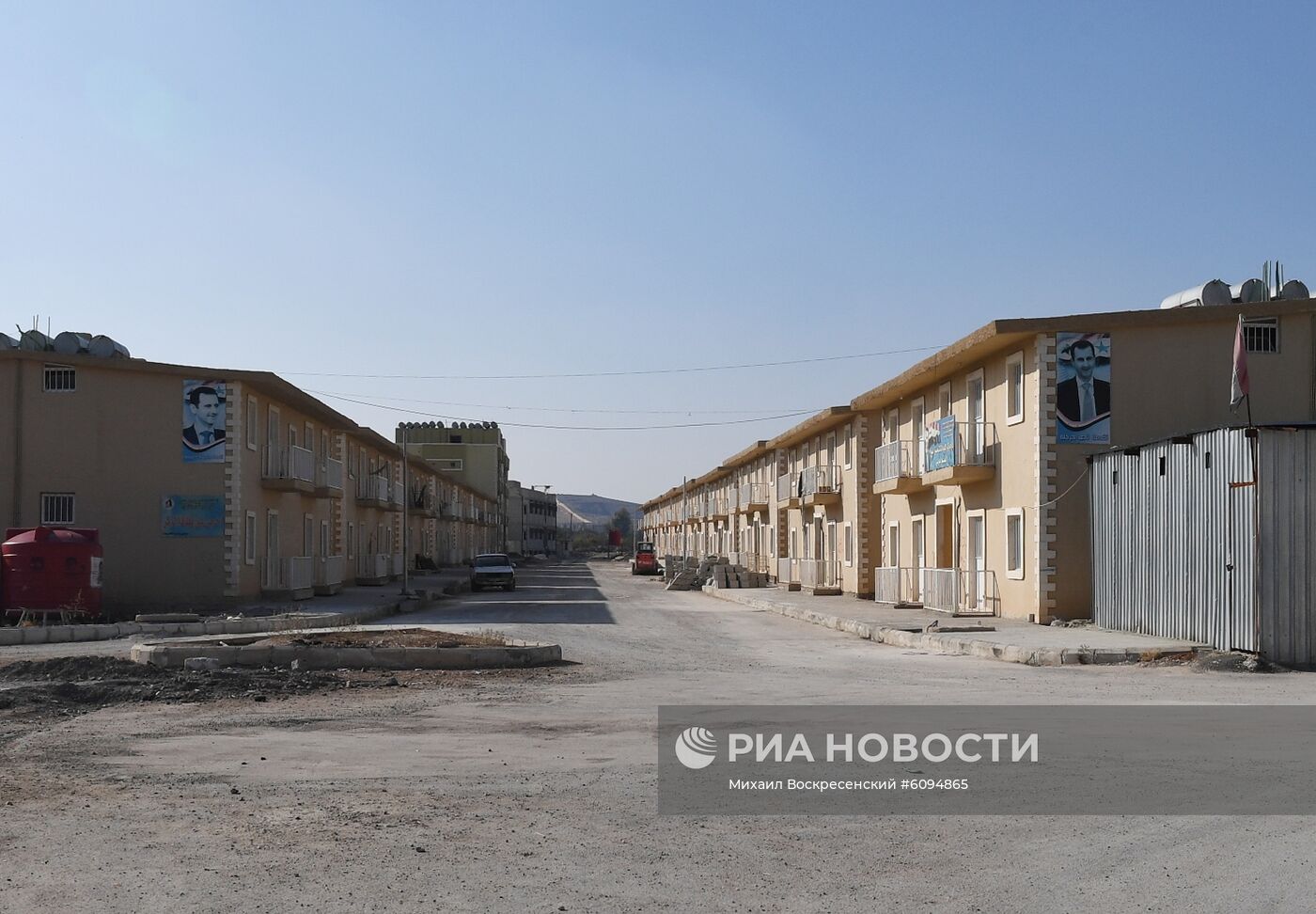 Лагерь беженцев Хирджилла вблизи Дамаска