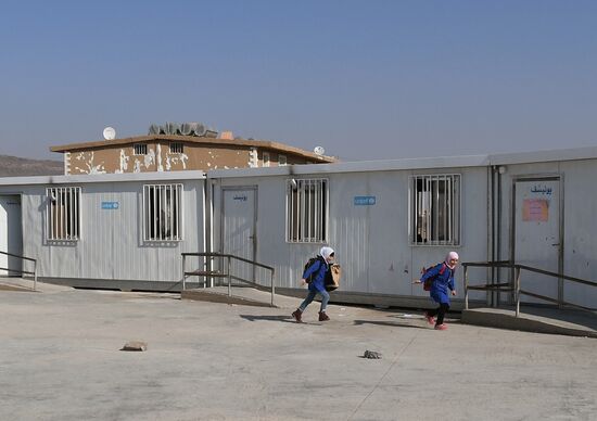 Лагерь беженцев Хирджилла вблизи Дамаска