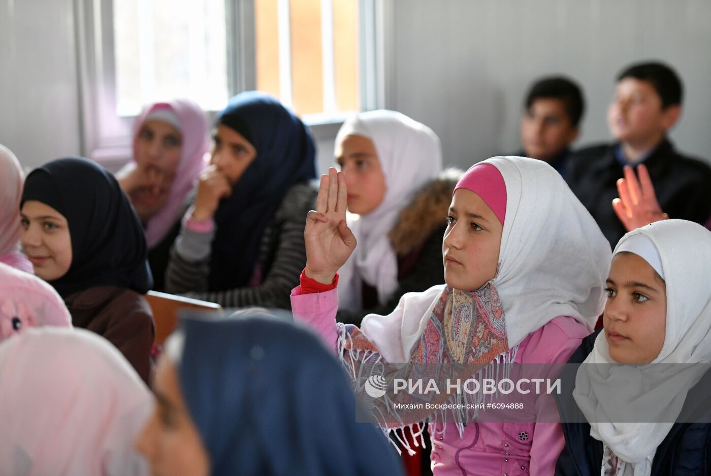 Лагерь беженцев Хирджилла вблизи Дамаска